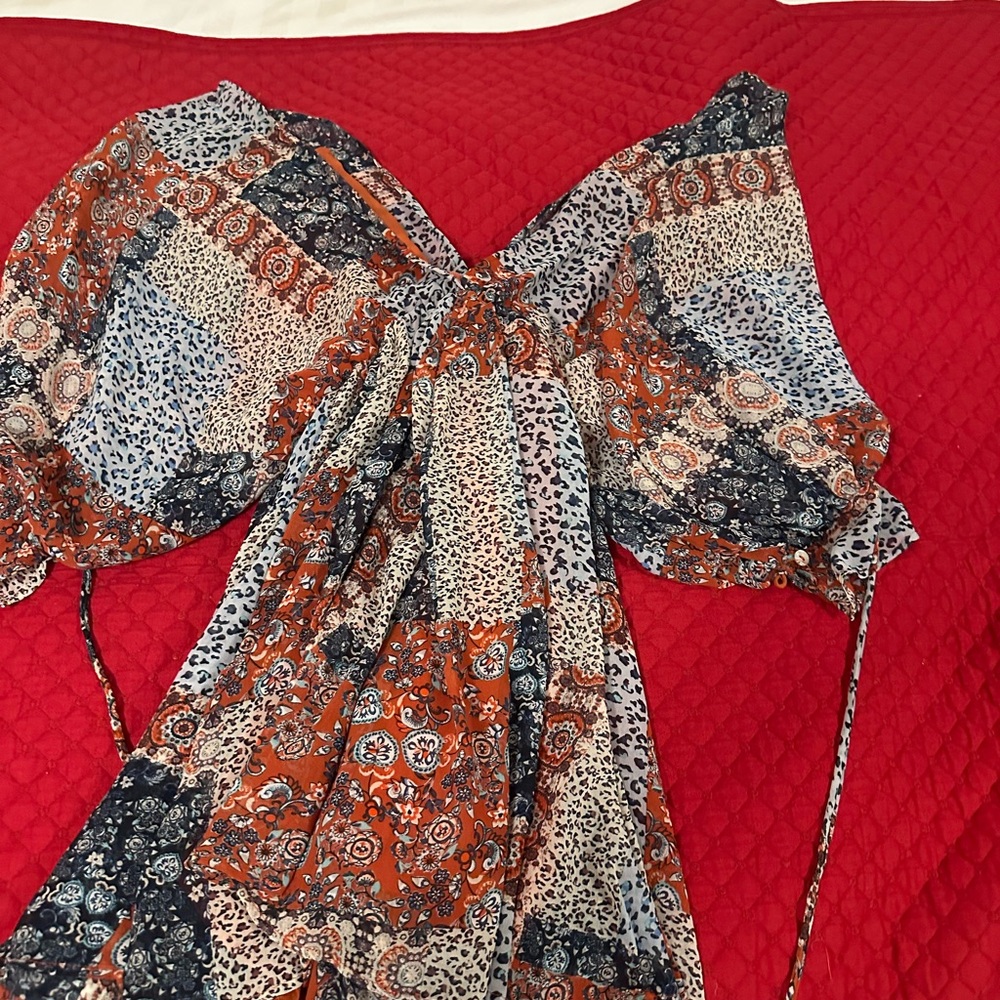 Bohemian Patchwork Dress